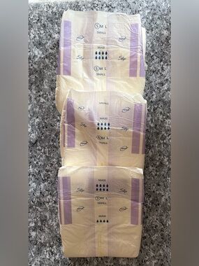 Tena Slip Maxi Vintage Adult Diapers Incontinence 3-pack size small